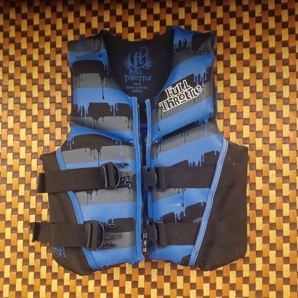 Full Throttle Children's Life Vest 50-90 lbs - Picture 3 of 5